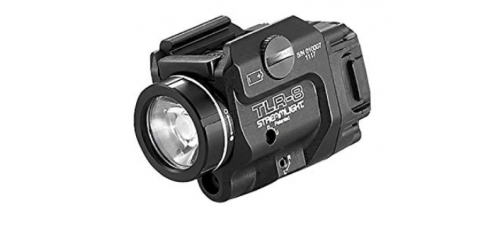 Streamlight TLR-8 Low-Profile Rail-Mounted Tactical Light with Red Laser